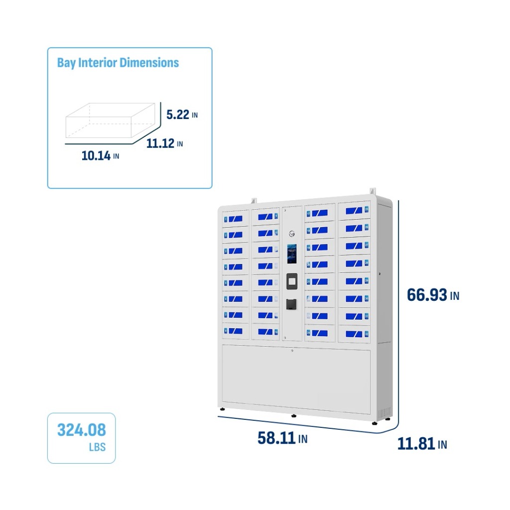 Device Smart Charging Locker - View 4